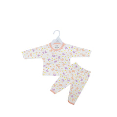 Newborn White & Peach 2-Piece Set