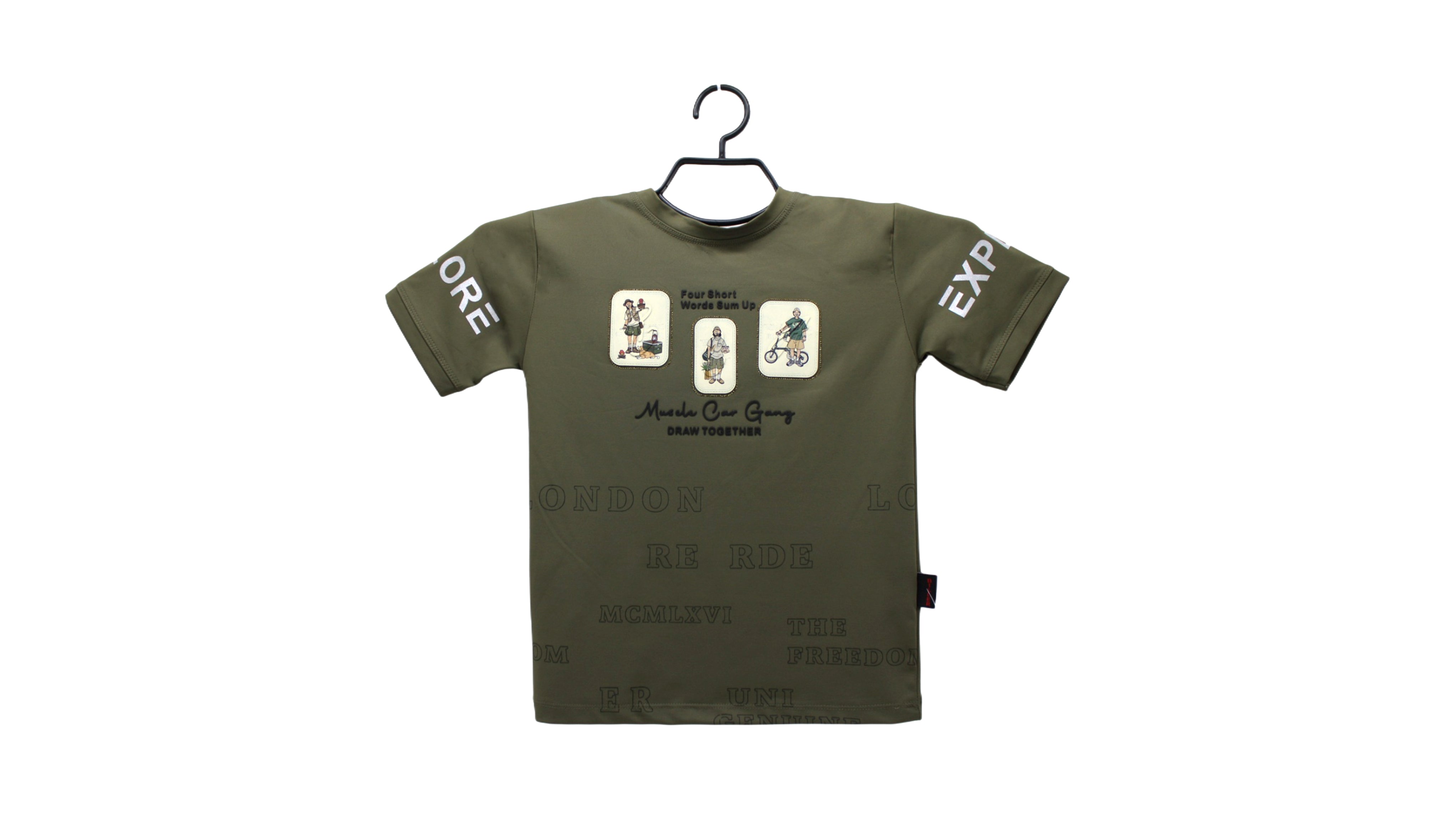 Boys Olive Green T-shirt