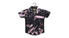 Boys Black Camo Shirt