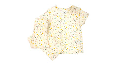 Girls Cream Floral Night Wear