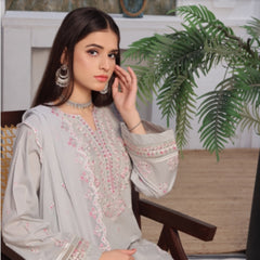 Zohal luxury embroidered cotton