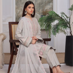 Zohal luxury embroidered cotton