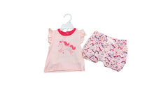 Infant Girls Pink Kitty 2 Piece Set