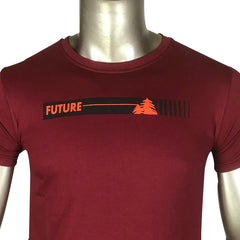 Men's Dark Red T-Shirt