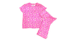 Girls Bright Pink Night Wear