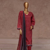 Alara luxury embroidered lawn