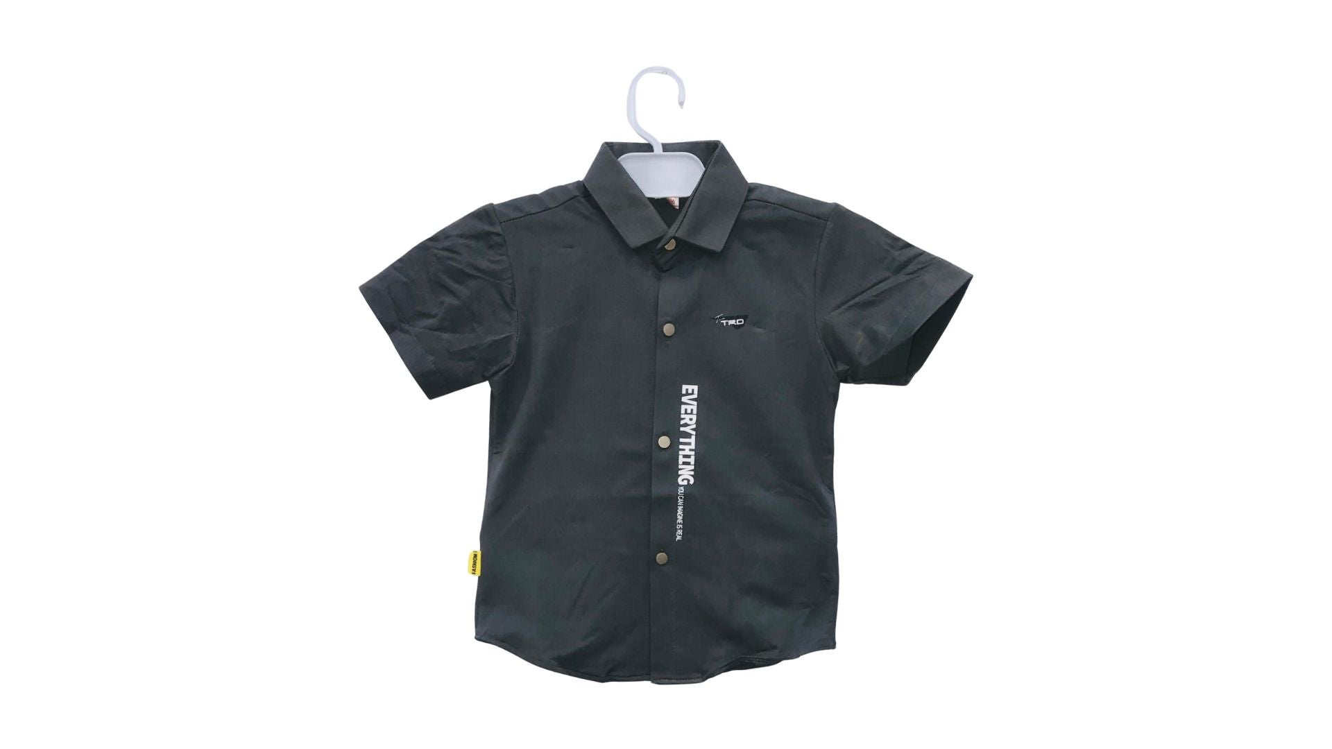 Boys Black Dry Fit Shirt