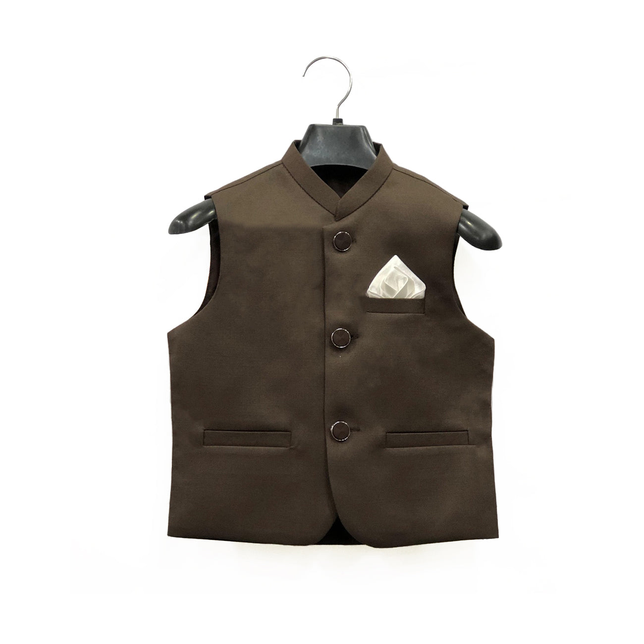 Boys Brown Waist Coat