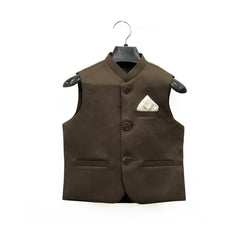 Boys Brown Waist Coat