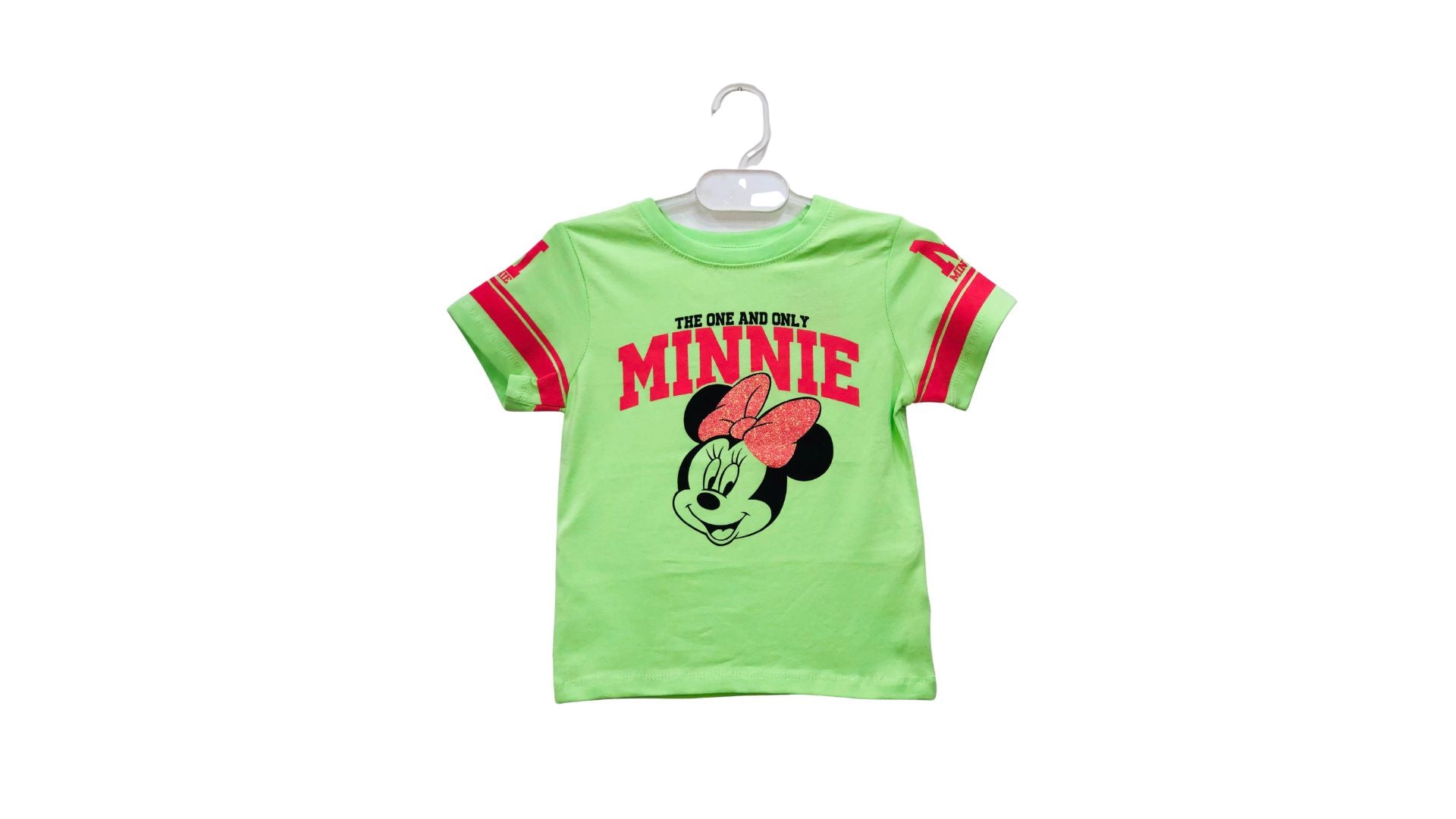 Girls Minnie Green T-Shirt