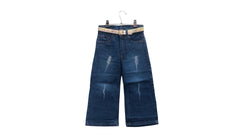 Girls Wide Legs Style Jeans
