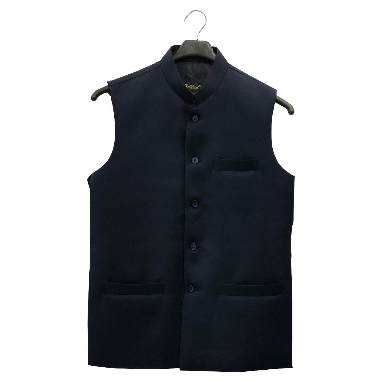 Men Blue Waist Coat