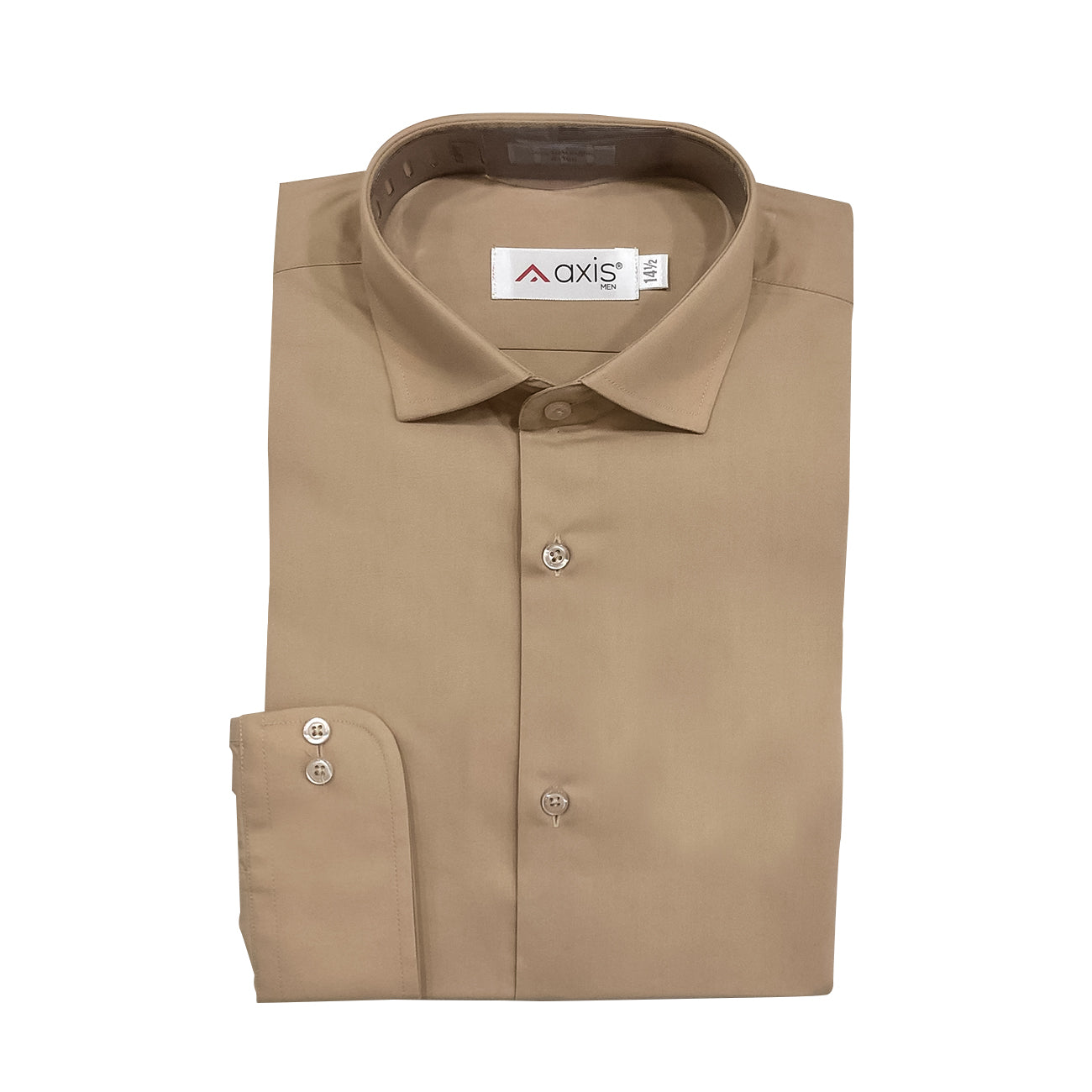 Men's Brown Formal Shirt