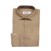 Men's Brown Formal Shirt