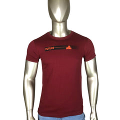 Men's Dark Red T-Shirt