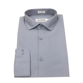Men's Full Grey Formal Shirt