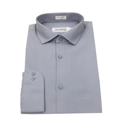 Men's Full Grey Formal Shirt