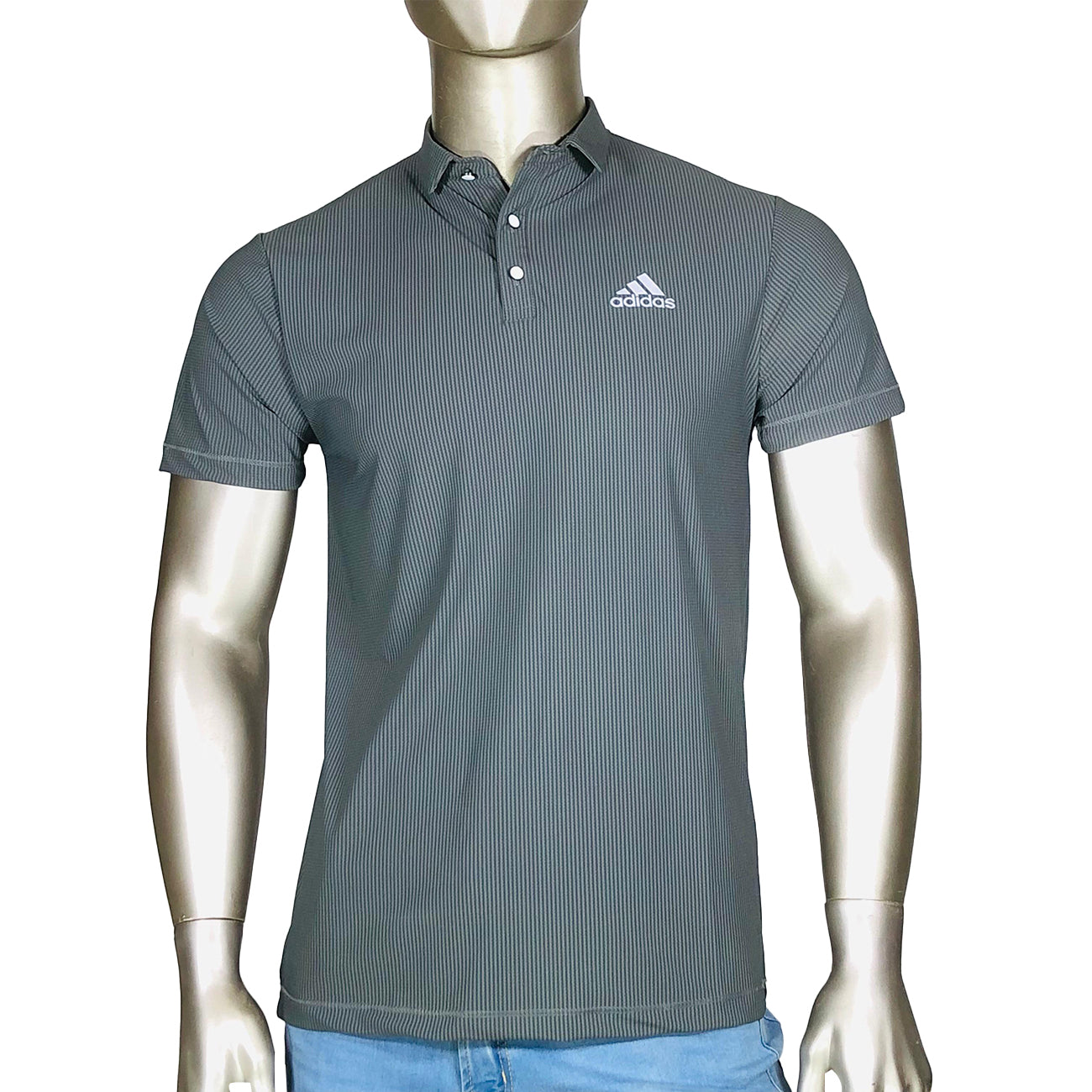 Men's Grey Collar Shirt