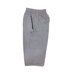 Men's Grey Cotton Short