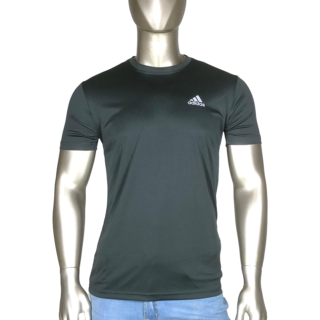 Men's Grey Dry Fit T-Shirt