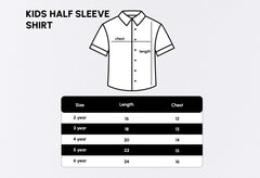 Boys White Check Shirt