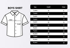 Boys Purple Plaid Check Shirt