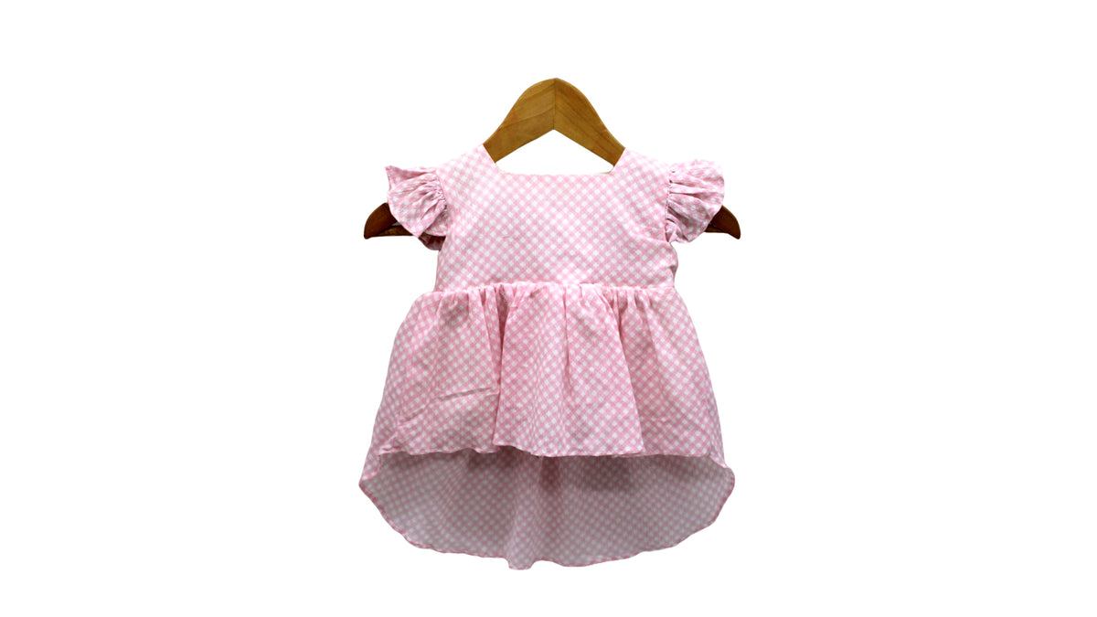 Infant Girls Pink Party Frock