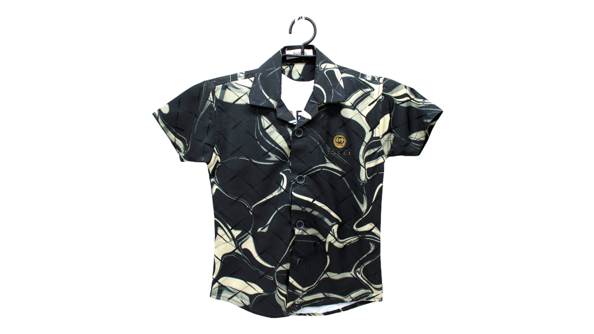 Boys Dark Green Shirt