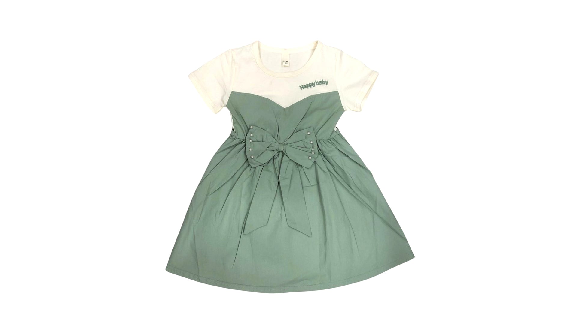 Girls Sage Green Frock