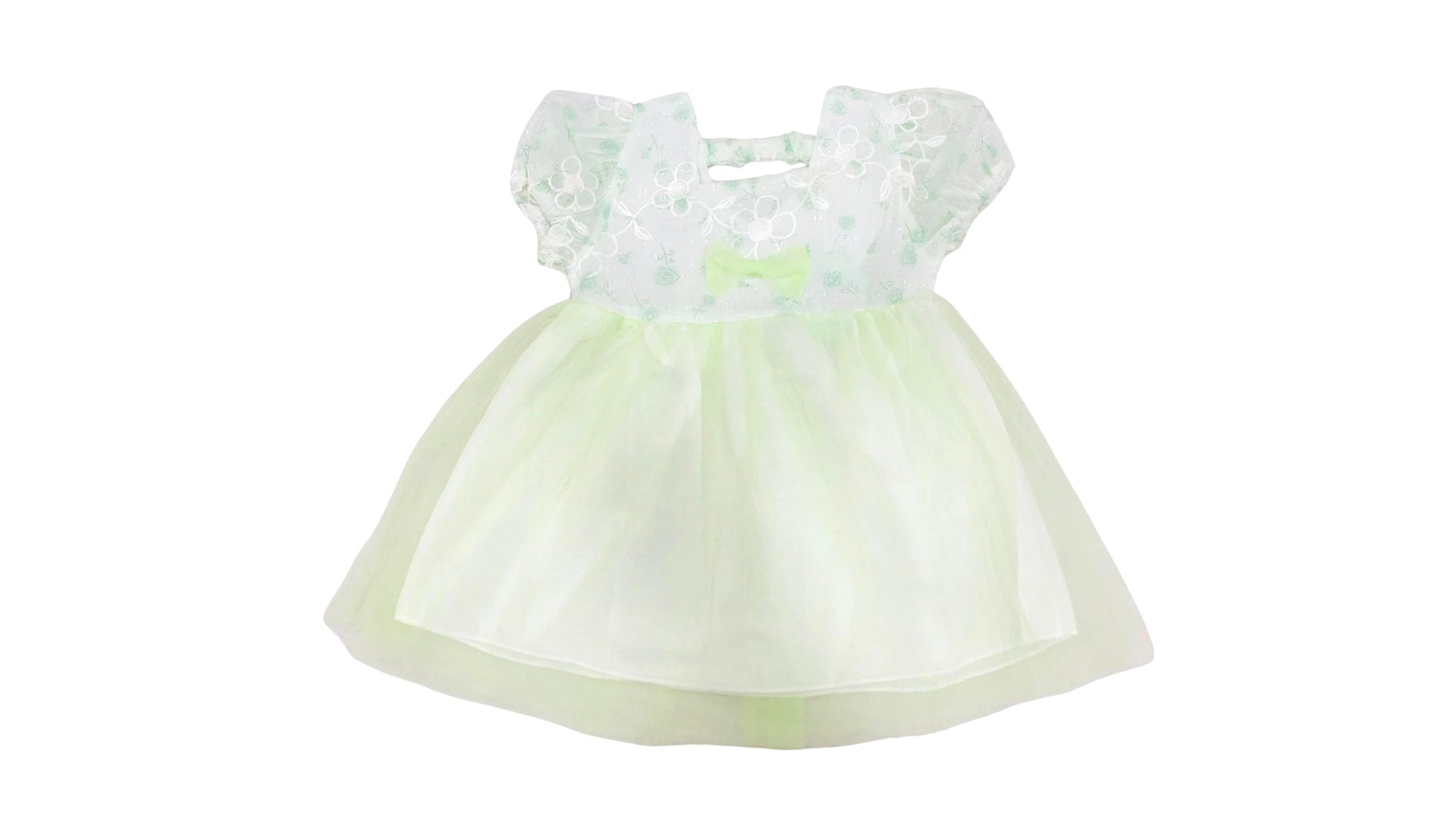 Girls Lime Green Frock