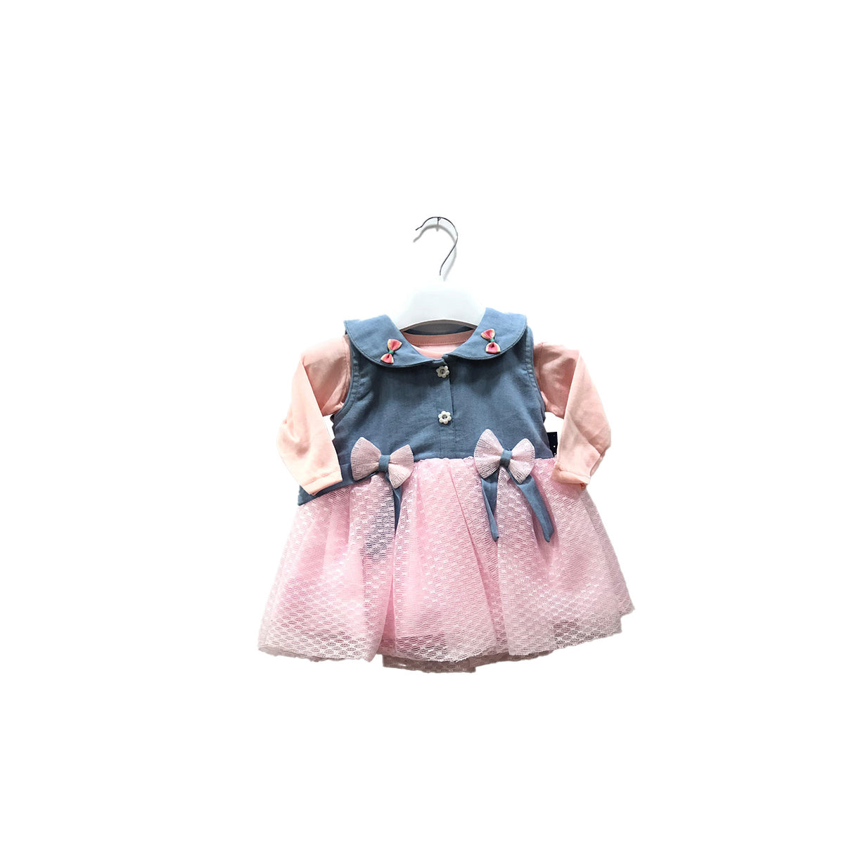 Newborn Girls Pink Frock
